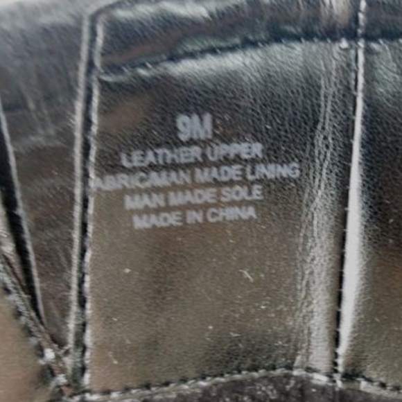 Gianni Bini Leather Motorcycle Riding Boots - Picture 8 of 8